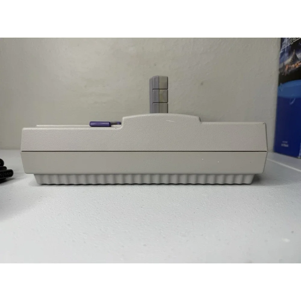 Nintendo SNES Console System Super Mario World Bundle SNS-001 Gray